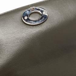Dior Sky Blue Leather Mini Be Dior Top Handle Bag