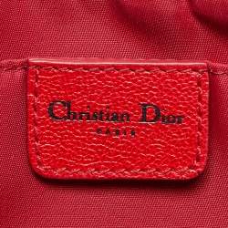 Pre Owned Dior Multicolor Oblique Coated Canvas and Leather Vintage Rasta 1 Pochette Bag 