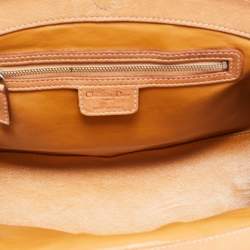 Pre Owned Dior Tan Leather My Dior Satchel