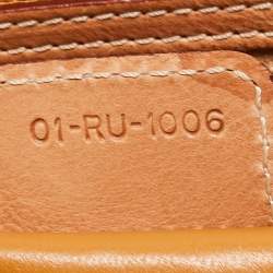 Pre Owned Dior Tan Leather My Dior Satchel