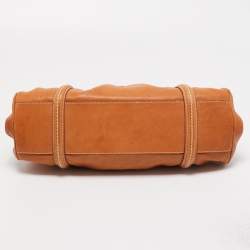 Pre Owned Dior Tan Leather My Dior Satchel