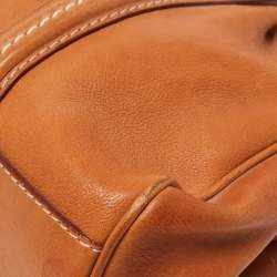 Pre Owned Dior Tan Leather My Dior Satchel