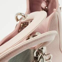 Dior Pink Leather Mini Secret Garden Diorissimo Tote