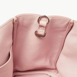 Dior Pink Leather Mini Secret Garden Diorissimo Tote