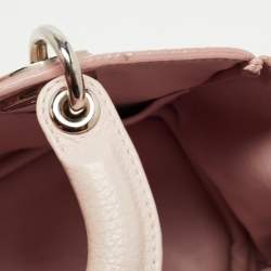 Dior Pink Leather Mini Secret Garden Diorissimo Tote