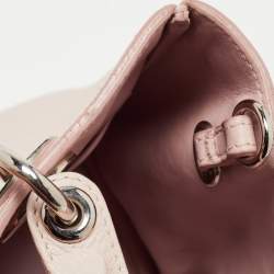 Dior Pink Leather Mini Secret Garden Diorissimo Tote