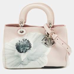 Dior Pink Leather Mini Secret Garden Diorissimo Tote