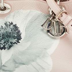 Dior Pink Leather Mini Secret Garden Diorissimo Tote