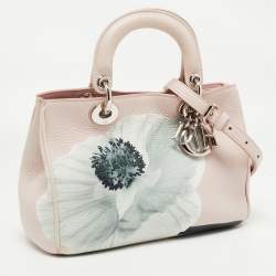 Dior Pink Leather Mini Secret Garden Diorissimo Tote
