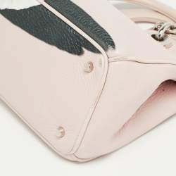 Dior Pink Leather Mini Secret Garden Diorissimo Tote