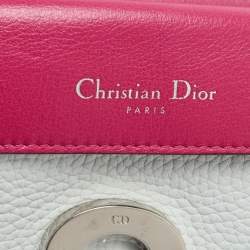 Pre Owned Dior Mint Green Leather Mini Be Dior Top Handle Bag