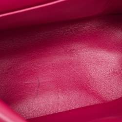 Pre Owned Dior Mint Green Leather Mini Be Dior Top Handle Bag