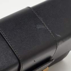 Dior Black Leather 30 Montaigne Box Bag