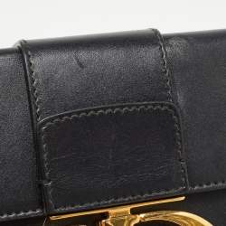Dior Black Leather 30 Montaigne Box Bag