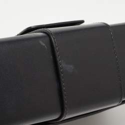 Dior Black Leather 30 Montaigne Box Bag