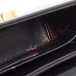 Dior Black Leather 30 Montaigne Box Bag