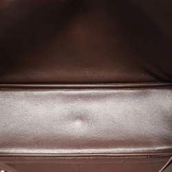 Pre Owned Dior Beige Leather Large Diorissimo Shopper Tote