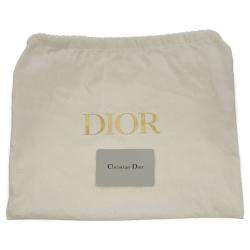 Pre Owned Dior Pink Leather Mini Saddle Bag