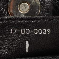 Pre Owned Dior Black Cannage Leather Le Trente Hobo