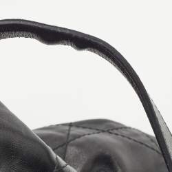 Pre Owned Dior Black Cannage Leather Le Trente Hobo
