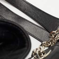 Pre Owned Dior Black Cannage Leather Le Trente Hobo