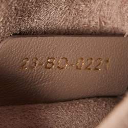 Pre Owned Dior Beige Cannage Leather Small Diortravel Vanity Case