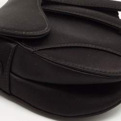 Pre Owned حقيبة ديور ميني سادل جلد أسود