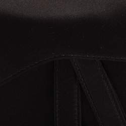 Pre Owned حقيبة ديور ميني سادل جلد أسود