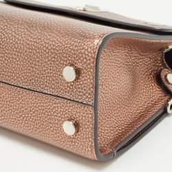 Dior Bronze Leather Mini Diorever Tote