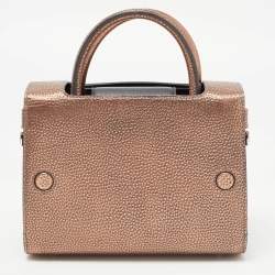 Dior Bronze Leather Mini Diorever Tote