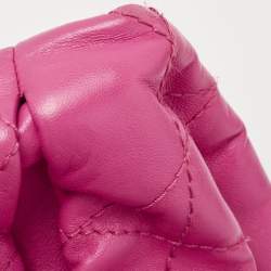 Pre Owned Dior Pink Cannage Leather Le Trente Hobo