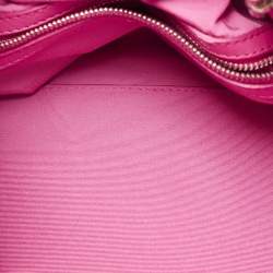 Pre Owned Dior Pink Cannage Leather Le Trente Hobo