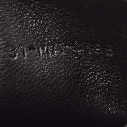 Pre Owned Dior Black Cannage Leather Lady Dior 5 Gusset Card Holder