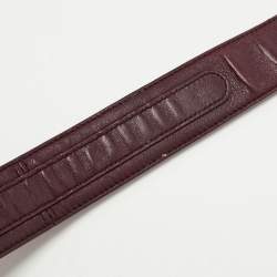 Pre Owned Dior Burgundy Cannage Leather Small My ABCDior Lady Dior Tote