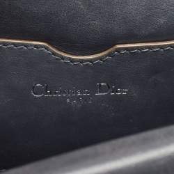 Pre Owned Dior Metallic Python Micro Be Dior Tote