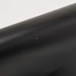 Pre Owned Dior Black Leather D-Fence Croisiere Wallet on Chain