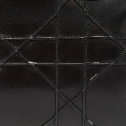 مملوكة مسبقًا حقيبة يد ديور ليدي ديور شوبينغ صغيرة ناعمة جلد كاناج أرجواني