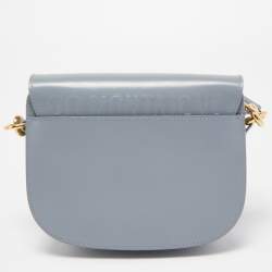 Dior Grey Leather Small Bobby Bag