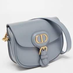 Dior Grey Leather Small Bobby Bag