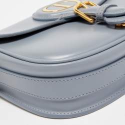 Dior Grey Leather Small Bobby Bag