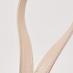 Pre Owned Dior Light Pink Cannage Leather Large Lady Dior Tote