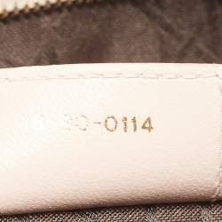 Pre Owned Dior Light Pink Cannage Leather Large Lady Dior Tote
