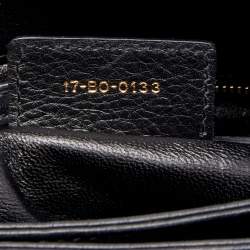 Pre Owned Dior Black Leather Large Diorling Shoulder Bag