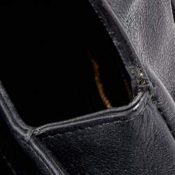 Pre Owned Dior Black Leather Large Diorling Shoulder Bag