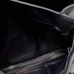 Pre Owned Dior Black Leather Large Diorling Shoulder Bag