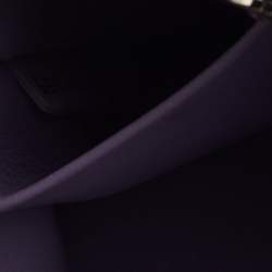 Pre Owned Dior Tri Color Leather and Watersnake Leather Mini Diorissimo Tote