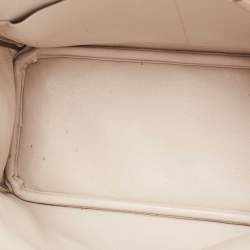 Pre Owned Dior Yellow Leather Mini Diorissimo Tote