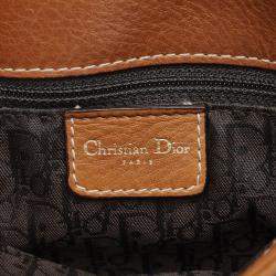 Pre Owned   Dior Brown Saddle Crossbody Bag