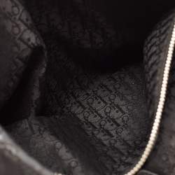 Pre Owned Dior Black Cannage Leather Large Soft lady Dior Tote