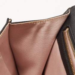 Pre Owned Dior Black Leather Medium Diorama Shoulder Bag